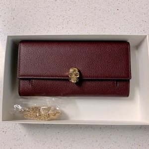 Alexander McQueen wallet on chain purse